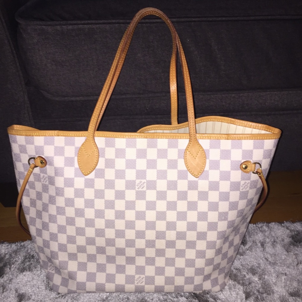 Louis Vuitton Daumier Azur Neverfull MM
